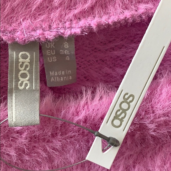 ASOS Pink Fuzz Sweater Dress from Dorinda Medley’s Closet! - Picture 3 of 6